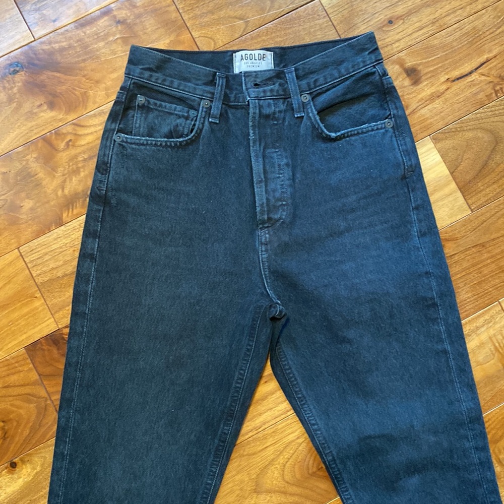 Agolde Riley jeans size 23 - Picture 2 of 5